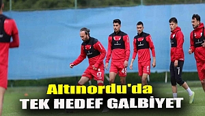 Altınordu'da tek hedef galbiyet