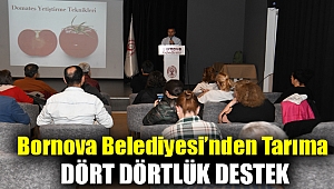 Bornova Belediyesi’nden tarıma dört dörtlük destek