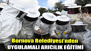 Bornova Belediyesi’nden uygulamalı arıcılık eğitimi