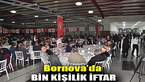 Bornova’da bin kişilik iftar