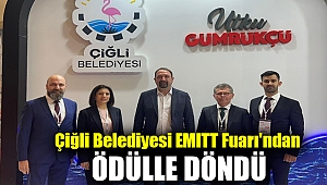 Çiğli Belediyesi EMITT Fuarı'ndan Ödülle Döndü