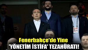 Fenerbahçe'de yine 'Yönetim istifa' tezahüratı!