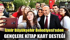 İzmir Büyükşehir Belediyesi’nden gençlere Kitap Kart desteği