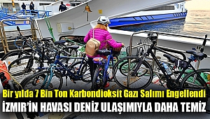 İzmir’in havası deniz ulaşımıyla daha temiz