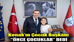 Konak’ın çocuk başkanı,