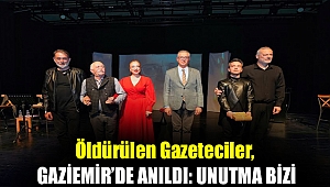 Öldürülen Gazeteciler, Gaziemir’de anıldı: Unutma Bizi