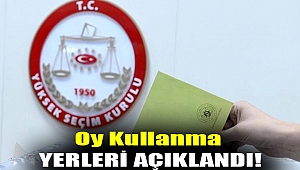 Oy kullanma yerleri açıklandı! Seçmen kaydı sorgulama nasıl yapılır?