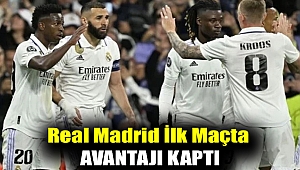 Real Madrid ilk maçta avantajı kaptı