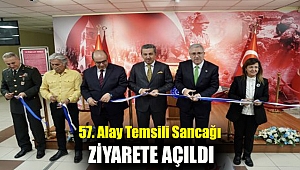 57. Alay Temsili Sancağı ziyarete açıldı