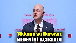 'Akkuyu’ya karşıyız!' dedi, Nedenini Açıkladı