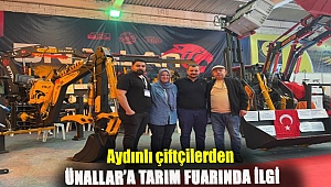 Aydınlı çiftçilerden Ünallar’a tarım fuarında ilgi