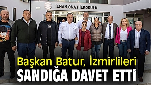 Başkan Batur, İzmirlileri sandığa davet etti