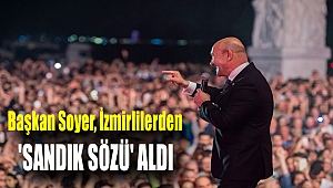 Başkan Soyer, İzmirlilerden 'sandık sözü' aldı
