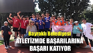 Bayraklı Belediyesi, atletizmde başarılarına başarı katıyor