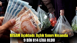 BİSAM açıkladı: Açlık sınırı nisanda 9 bin 814 lira oldu