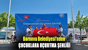 Bornova Belediyesi'nden çocuklara uçurtma şenliği