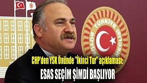CHP'den YSK önünde 