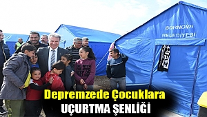 Depremzede çocuklara Uçurtma Şenliği