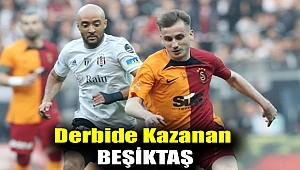 Derbide kazanan Beşiktaş: Beşiktaş 3-1 Galatasaray