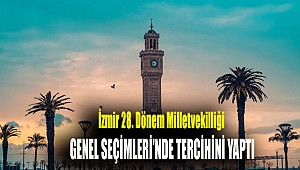 İzmir 28. Dönem Milletvekilliği Genel Seçimleri’nde tercihini yaptı