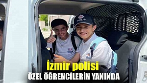 İzmir polisi özel öğrencilerin yanında