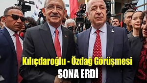 Kılıçdaroğlu - Özdağ görüşmesi sona erdi