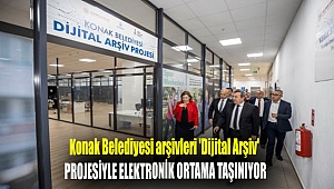 Konak Belediyesi arşivleri 'Dijital Arşiv' projesiyle elektronik ortama taşınıyor