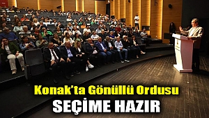 Konak’ta gönüllü ordusu seçime hazır