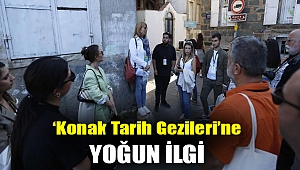 ‘Konak Tarih Gezileri’ne yoğun ilgi