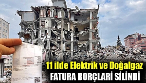 Resmi Gazete'de yayımlandı: 11 ilde elektrik ve doğalgaz fatura borçları silindi