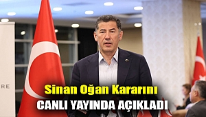 Sinan Oğan kararını canlı yayında açıkladı