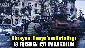 Ukrayna: Rusya'nın fırlattığı 18 füzeden 15'i imha edildi
