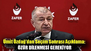 Ümit Özdağ'dan canlı yayında seçim sonrası açıklama: Özür dilenmesi gerekiyor