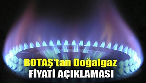BOTAŞ'tan doğalgaz fiyatı açıklaması