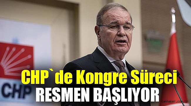 CHP`de kongre süreci resmen başlıyor