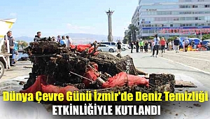 Dünya Çevre Günü İzmir'de deniz temizliği etkinliğiyle kutlandı