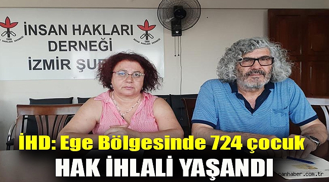İHD: Ege Bölgesinde 724 çocuk hak ihlali yaşandı
