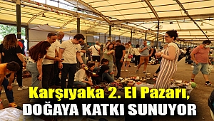 Karşıyaka 2. El Pazarı, doğaya katkı sunuyor