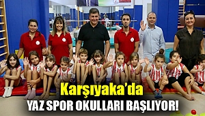Karşıyaka’da yaz spor okulları başlıyor!