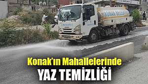 Konak’ın mahallelerinde yaz temizliği
