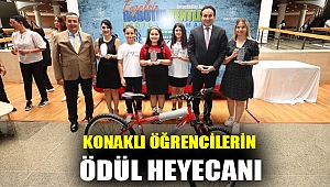 KONAKLI ÖĞRENCİLERİN ÖDÜL HEYECANI