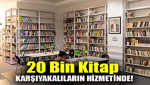 20 bin kitap Karşıyakalıların hizmetinde!