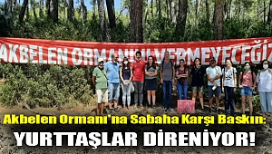 Akbelen Ormanı'na sabaha karşı baskın: Yurttaşlar direniyor!