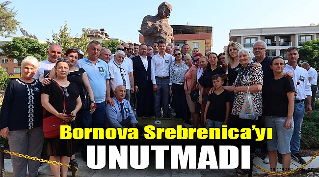 Bornova Srebrenica’yı unutmadı
