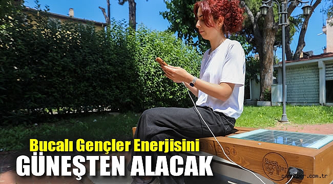Bucalı gençler enerjisini güneşten alacak