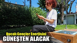 Bucalı gençler enerjisini güneşten alacak