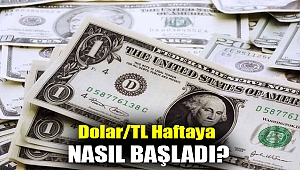 Dolar/TL haftaya nasıl başladı?