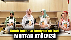 Kınalı Bornova Bamyası’na özel mutfak atölyesi
