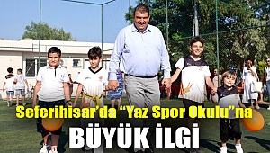 Seferihisar’da “Yaz Spor Okulu”na büyük ilgi