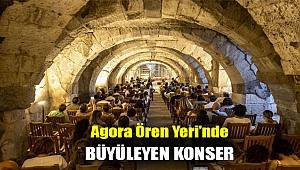 Tarihi mekânda büyüleyen konser